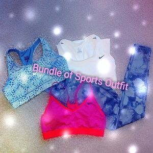 Bundle of Medium Nike and XS Athleta leggings